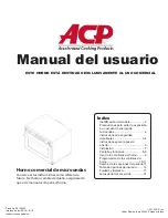 Preview for 53 page of ACP AMSO Series Owner'S Manual