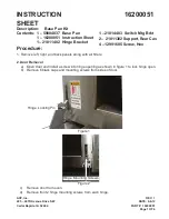 Preview for 1 page of ACP AXP20 Instruction Sheet