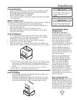 Preview for 5 page of ACP Commercial Microwave Oven Owner'S Manual