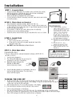 Preview for 4 page of ACP High Speed Combination Oven Owner'S Manual