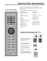 Preview for 7 page of ACP High Speed Combination Oven Owner'S Manual