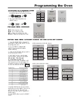 Preview for 9 page of ACP High Speed Combination Oven Owner'S Manual