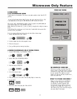 Preview for 11 page of ACP High Speed Combination Oven Owner'S Manual