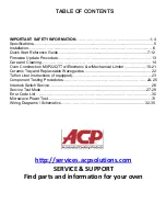 Preview for 2 page of ACP MENUMASTER Xpress MXP22T Service Manual