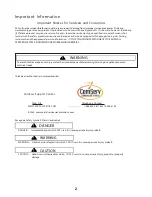 Preview for 4 page of ACP MXP5201 Service Training Manual