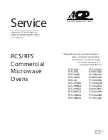 Preview for 1 page of ACP P1330201M Service