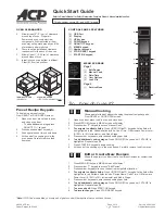 Preview for 3 page of ACP RC Quick Start Manual