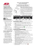 Preview for 3 page of ACP RC22S2 Quick Start & Reference Manual