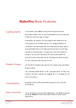 Предварительный просмотр 3 страницы ACP RiderPro Product And Installation Manual