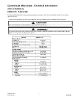 ACP RMS510TS Technical Information preview