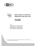 Preview for 1 page of ACPro GMV-N07G/A3A-D Owner'S Manual