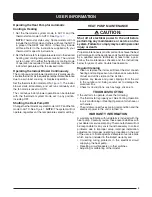 Preview for 5 page of ACPro Q6SE X36 User'S Manual & Installation Instructions