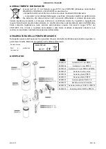 Предварительный просмотр 9 страницы Acqua Brevetti BRAVADOS Installation And Operating Manual