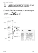 Предварительный просмотр 18 страницы Acqua Brevetti BRAVADOS Installation And Operating Manual