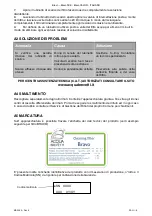 Preview for 13 page of Acqua Brevetti Bravo FT300 Installation And Operating Instructions Manual