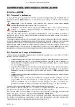 Preview for 16 page of Acqua Brevetti Bravo FT300 Installation And Operating Instructions Manual