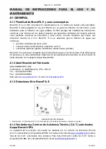 Preview for 43 page of Acqua Brevetti BravoFIL S FT020S Installation And Operating Instructions Manual