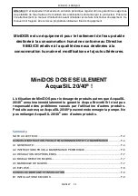 Preview for 32 page of Acqua Brevetti MiniDOS Use And Maintenance Instruction Manual