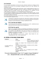 Preview for 38 page of Acqua Brevetti MiniDOS Use And Maintenance Instruction Manual