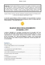 Preview for 4 page of Acqua Brevetti MiniDUE Installation And Operating Manual