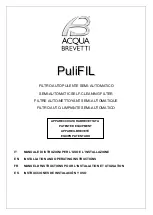 Preview for 1 page of Acqua Brevetti PuliFIL FT010 Installation And Operating Instructions Manual