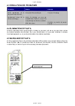 Preview for 35 page of Acqua Brevetti PuliFIL FT010 Installation And Operating Instructions Manual