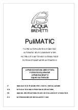 Предварительный просмотр 1 страницы Acqua Brevetti PuliMATIC FT360 Installation And Operating Instructions Manual