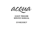 Preview for 1 page of Acqua GY-NE200CF Service Manual