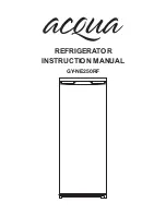 Acqua GY-NE250RF Instruction Manual preview