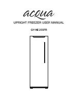 Acqua GY-NE255FR User Manual preview