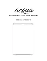 Acqua GY-NE80FR User Manual preview