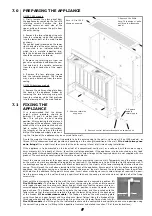 Preview for 7 page of Acquisitions X-Fire 1000 Granite Installation & User'S Instructions