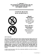 Preview for 2 page of ACR Electronics 406 EPIRB, NOAA Product Support Manual