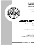 ACR Electronics ACR-100 Product Support Manual preview