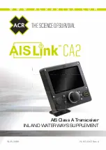 ACR Electronics AISLink CA2 User Manual preview