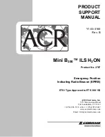 Предварительный просмотр 1 страницы ACR Electronics Mini B300 ILS H2ON Product Support Manual