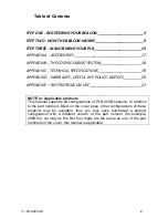 Preview for 3 page of ACR Electronics PLB-350B Product Support Manual