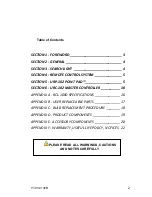 Предварительный просмотр 2 страницы ACR Electronics RCL-100 Product Support Manual