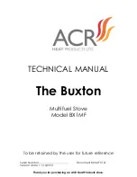 ACR Electronics The Buxton BX1MF Technical Manual preview