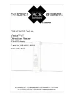 ACR Electronics Vecta 3 Product Support Manual preview