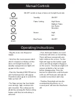 Preview for 12 page of ACR STOVES Astwood Electric Technical  User'S Manual