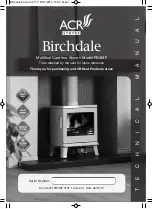 Preview for 1 page of ACR STOVES Birchdale FB4MF Manual