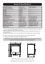 Preview for 3 page of ACR STOVES BUX2MF Technical Manual