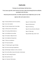 Preview for 2 page of ACR STOVES NEO Electric User, Installation & Servicing Instructions