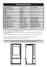 Preview for 3 page of ACR STOVES Solis SOLMF Technical Manual