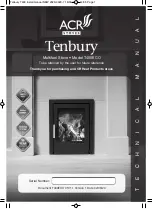 Preview for 1 page of ACR STOVES Tenbury T400ECO Technical Manual