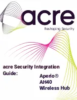 Preview for 1 page of Acre Aperio AH40 Manual