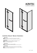 ACRITEC CORTEZ Series Installation Manual preview