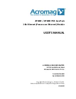 Предварительный просмотр 2 страницы Acromag AcroPack AP580E-LF User Manual