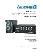 Preview for 2 page of Acromag ARCX 4000 Series User Manual